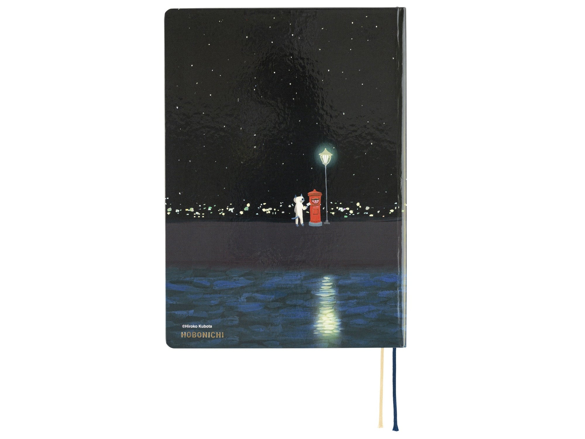 Hobonichi Techo A5 HON - Hiroko Kubota: Crescent Moon Delivery