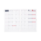 Hobonichi Techo A5 HON - Paper Series: Black Gingham