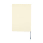 Hobonichi Techo A5 HON plain ivory cloth cover with embossed logo and ribbons