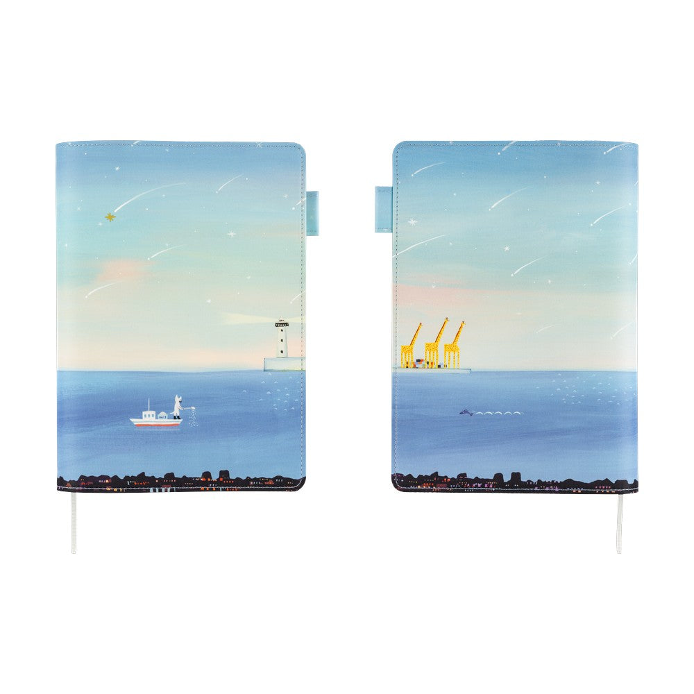 Hobonichi Techo A6 5-Year Cover - Hiroko Kubota: The Sea’s Dream at Dawn 5-Year Techo