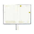 Hobonichi Techo A6 May 2025 daily planner pages with Japanese day labels and color headers