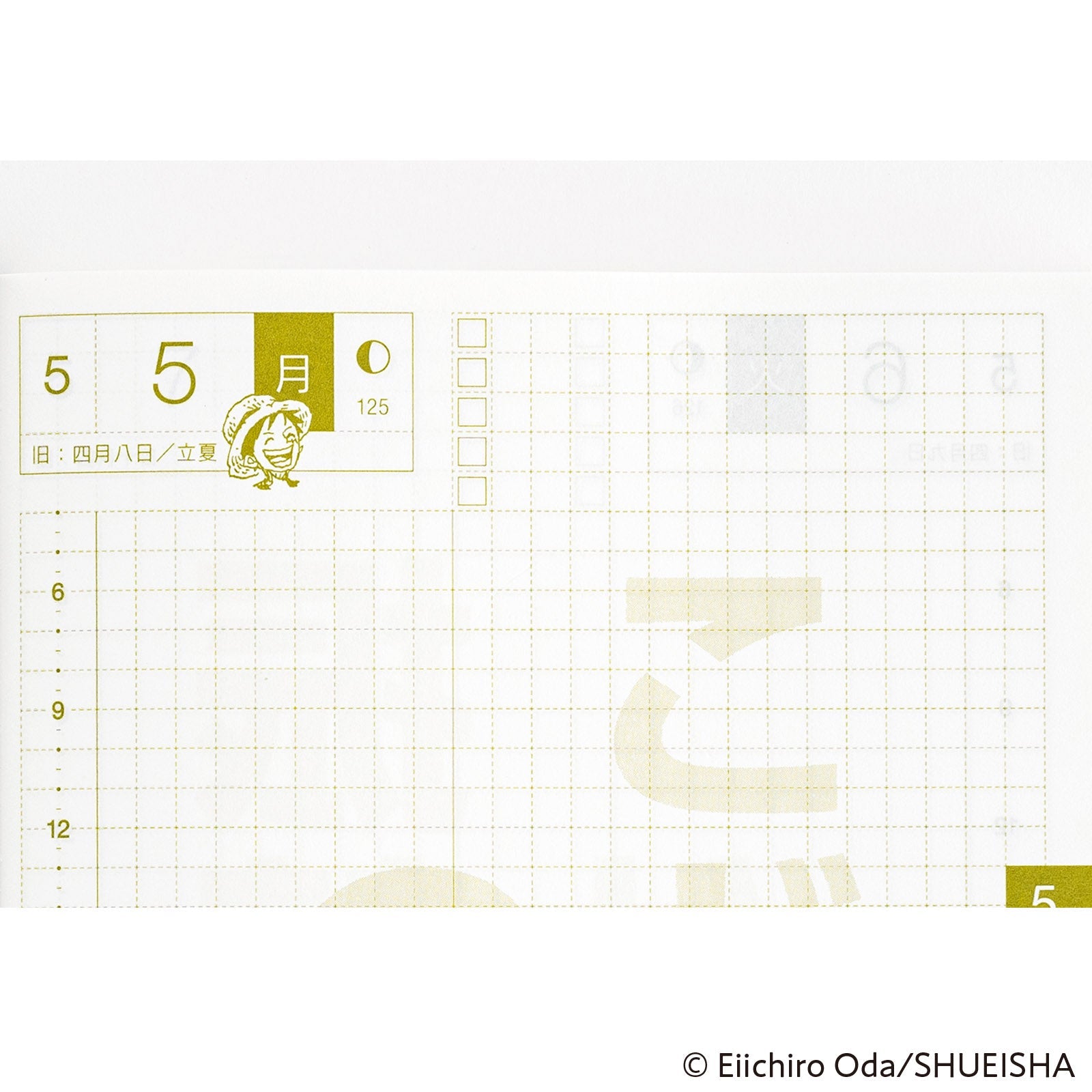 Hobonichi Techo A6 HON - ONE PIECE magazine: DON! JPN