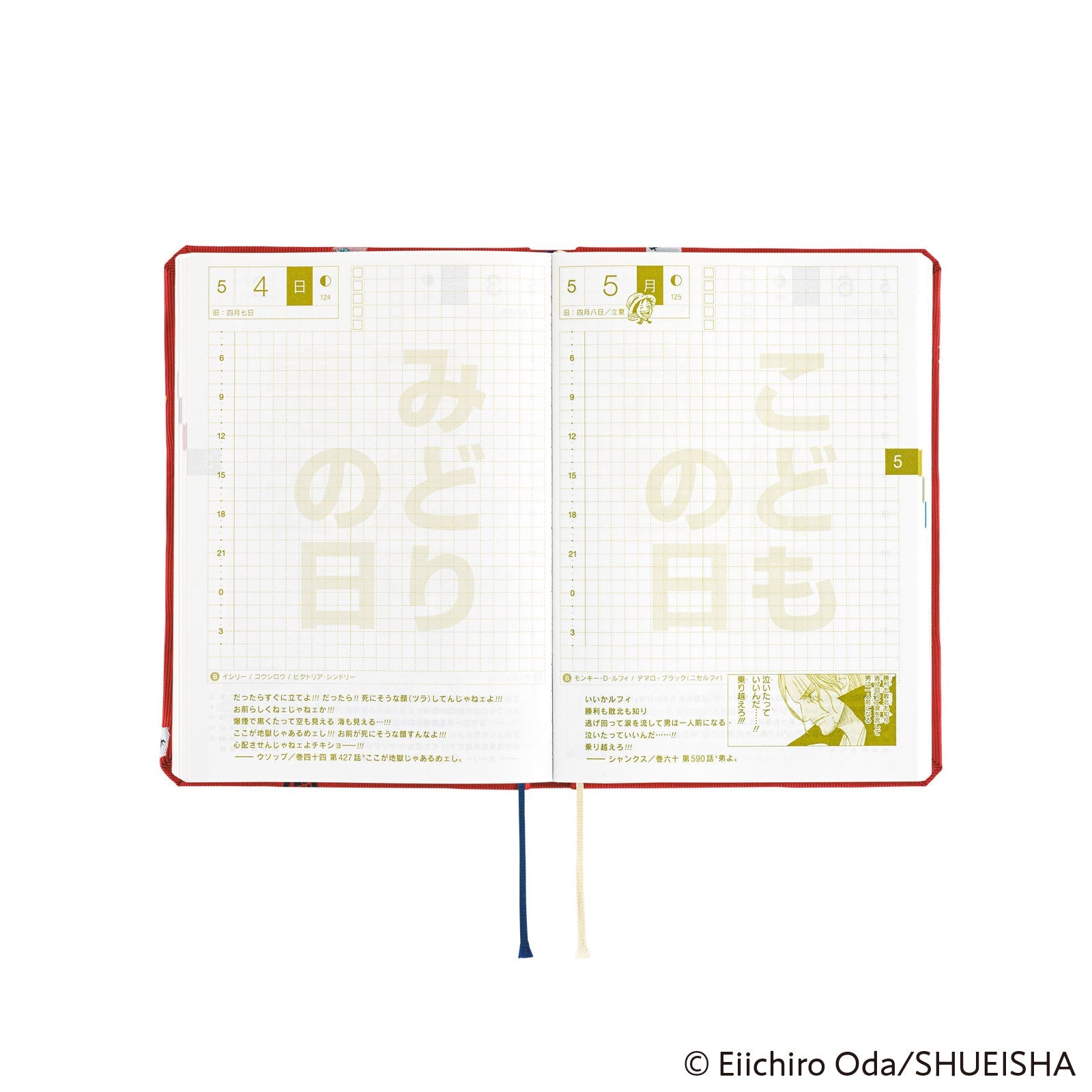 Hobonichi Techo A6 HON - ONE PIECE magazine: DON! JPN