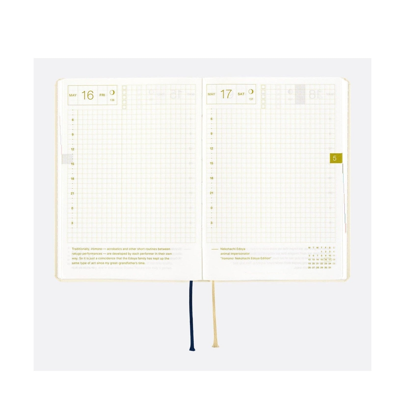 Hobonichi Techo A6 HON - Slash Ivory