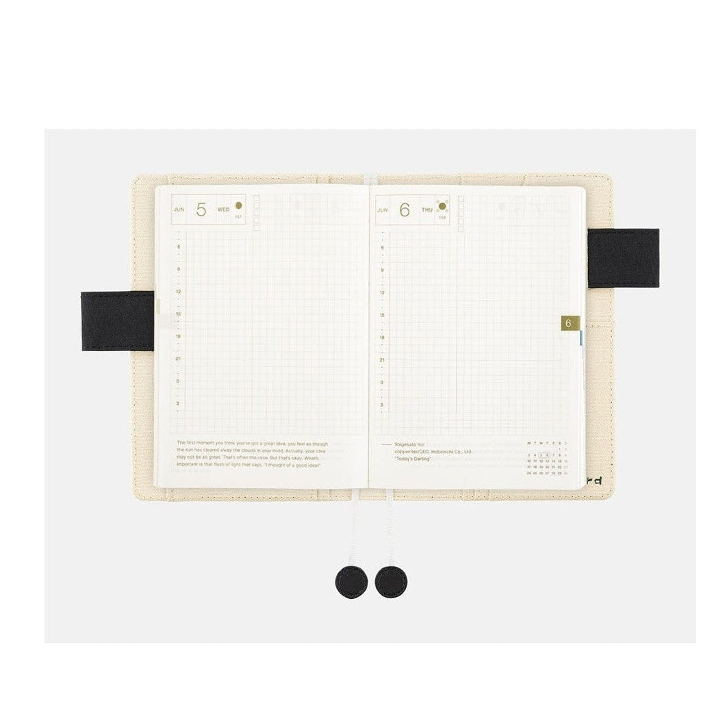 Hobonichi Techo A6 Original Jin Kitamura: Love it Panda Cover Only