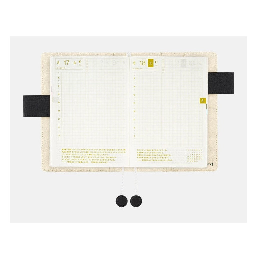 Hobonichi Techo A6 Original Jin Kitamura: Love it Panda Cover Only