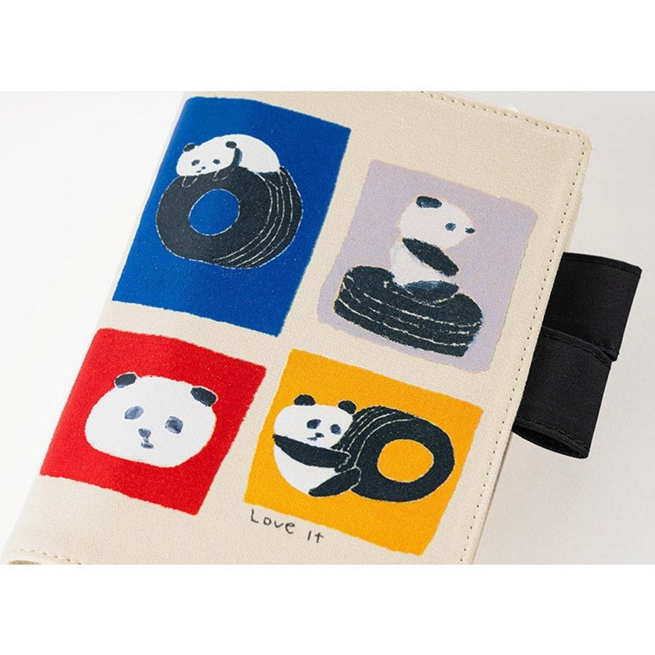 Hobonichi Techo A6 Original Jin Kitamura: Love it Panda Cover Only