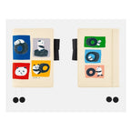 Hobonichi Techo A6 Original Jin Kitamura: Love it Panda Cover Only
