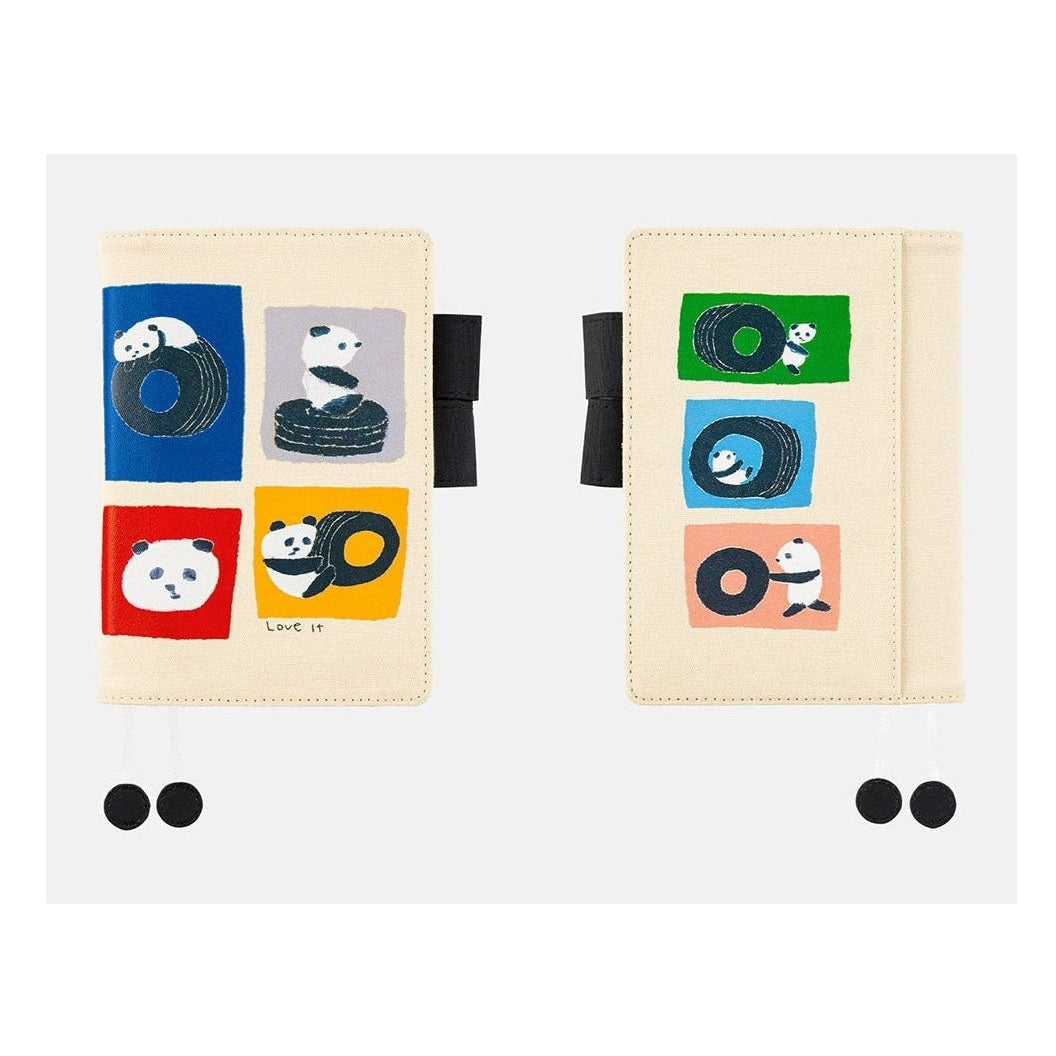Hobonichi Techo A6 Original Jin Kitamura: Love it Panda Cover Only