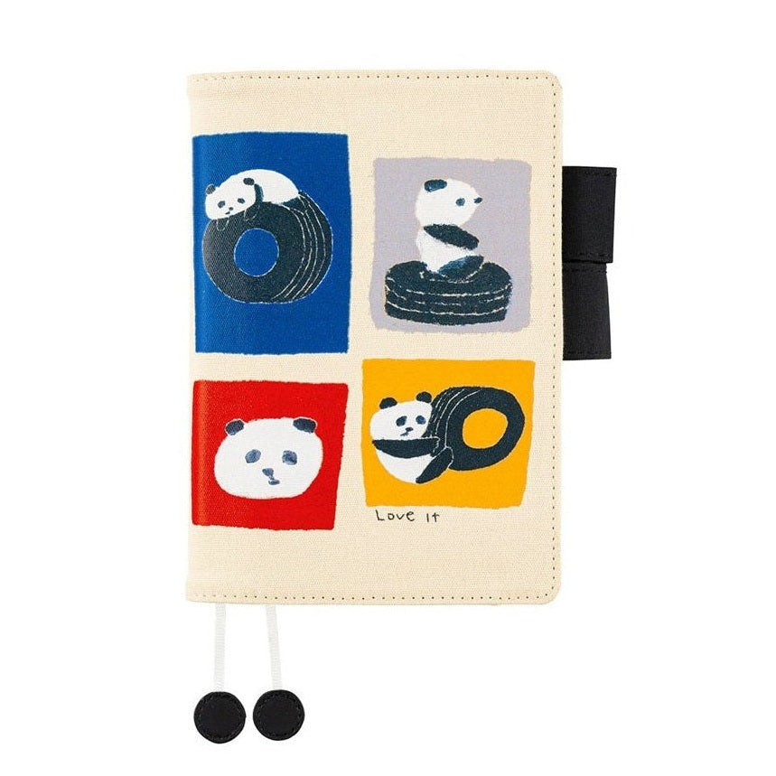 Hobonichi Techo A6 Original Jin Kitamura: Love it Panda Cover Only