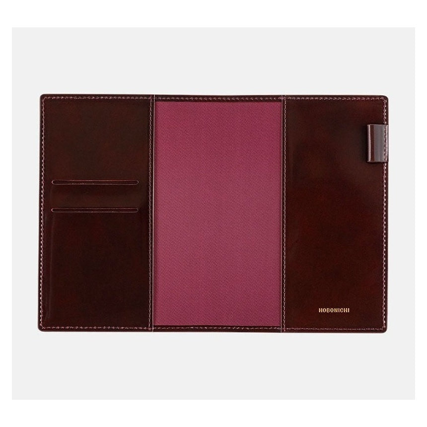 Hobonichi Techo A6 Original Leather: Taut Bordeaux Cover Only