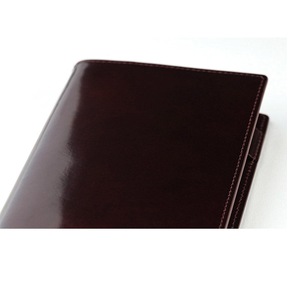 Hobonichi Techo A6 Original Leather: Taut Bordeaux Cover Only