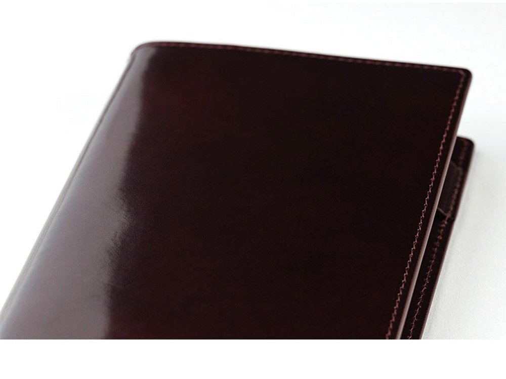 Hobonichi Techo A6 Original Leather: Taut (Bordeaux)       Cover Only