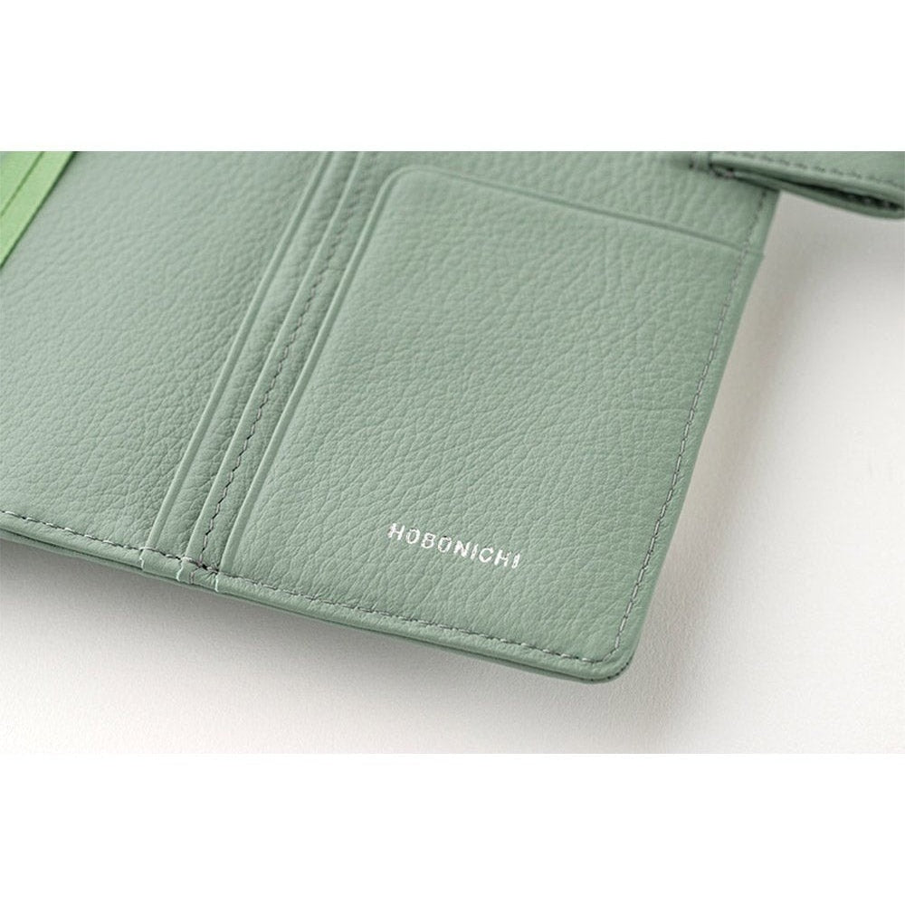 Hobonichi Techo A6 Original Leather: Water Green Cover Only