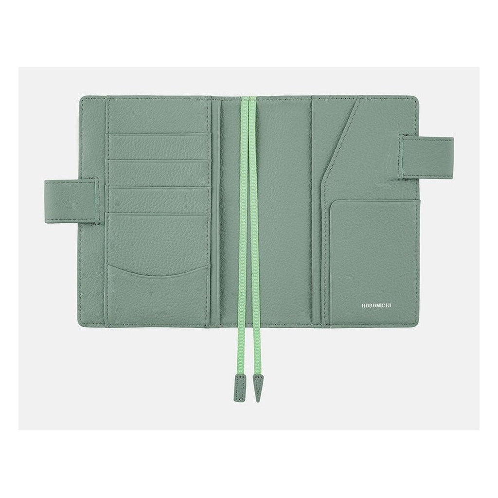 Hobonichi Techo A6 Original Leather: Water Green Cover Only