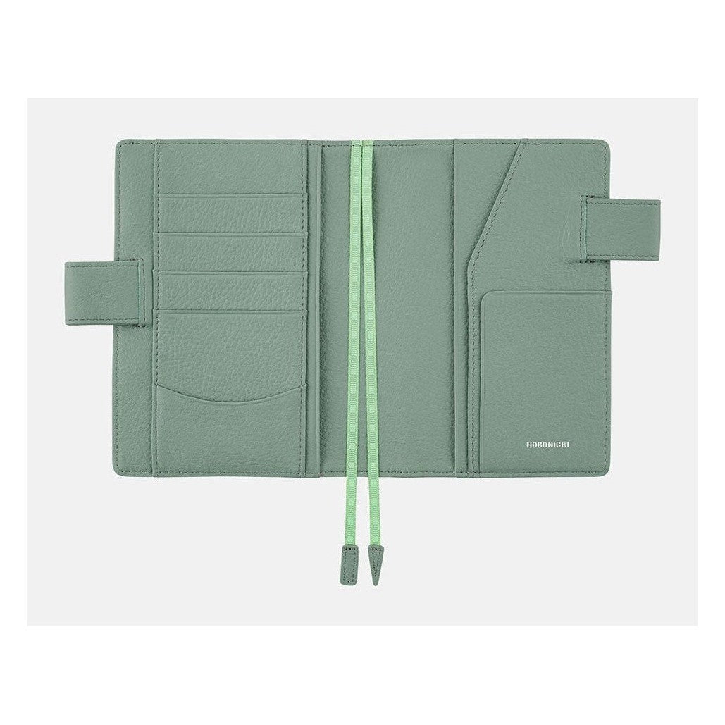 Hobonichi Techo A6 Original Leather: Water Green Cover Only
