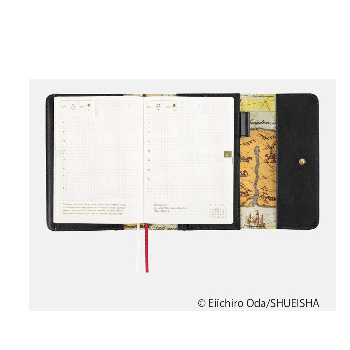 Hobonichi Techo A6 Original ONE PIECE magazine: Going Merry Logbook A6 Cover Only