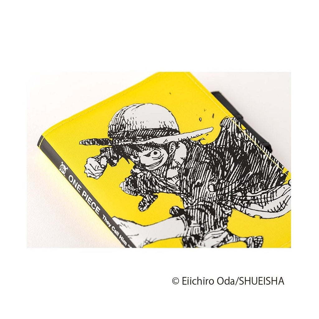 Hobonichi Techo A6 Original ONE PIECE magazine: Straw Hat Luffy Yellow Cover Only