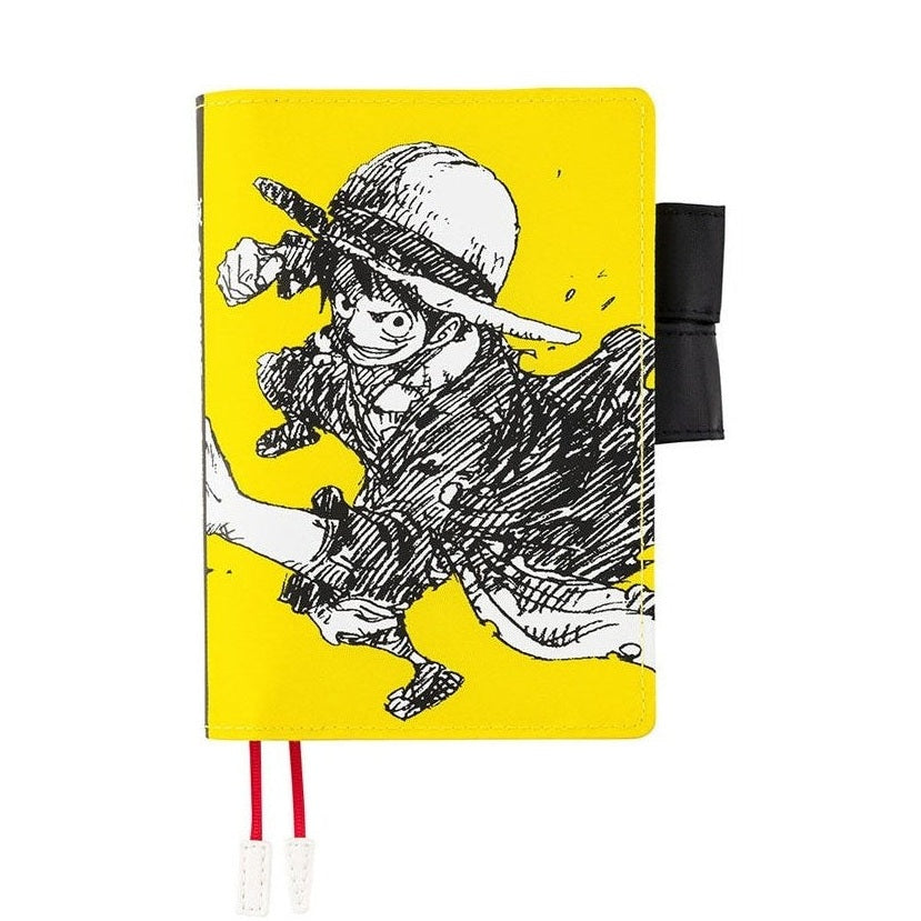 Hobonichi Techo A6 Original ONE PIECE magazine: Straw Hat Luffy Yellow Cover Only