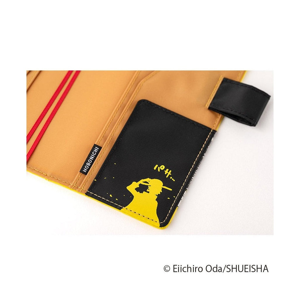 Hobonichi Techo A6 Original ONE PIECE magazine: Straw Hat Luffy Yellow Cover Only