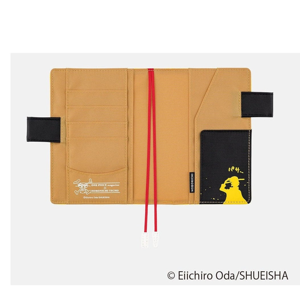Hobonichi Techo A6 Original ONE PIECE magazine: Straw Hat Luffy Yellow Cover Only