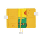 Hobonichi Techo A6 Original Planner Cover - 100%ORANGE: Squirrel Squadron