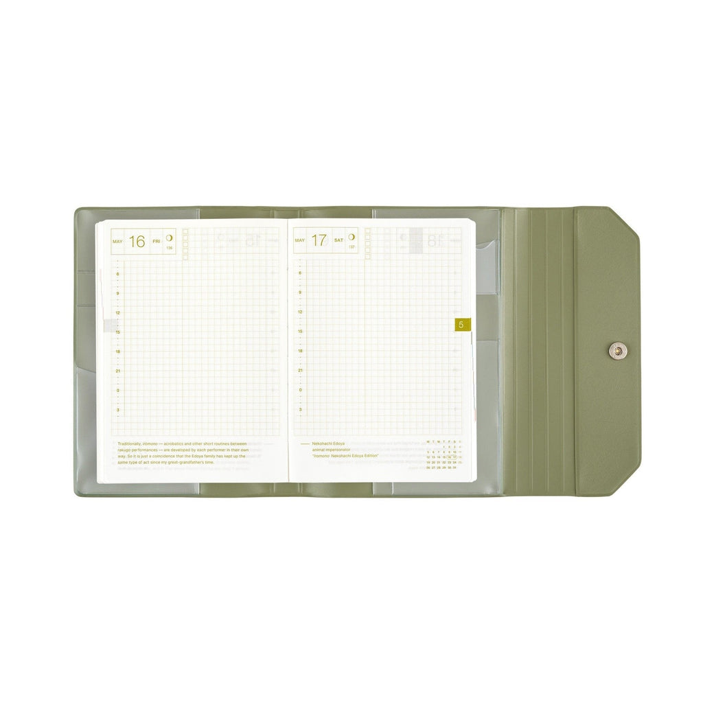Hobonichi Techo A6 Original Planner Cover - Alettone Olive