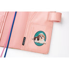 Hobonichi Techo A6 Original Planner Cover - Candy Stripper: Random Dog & Cat Pink