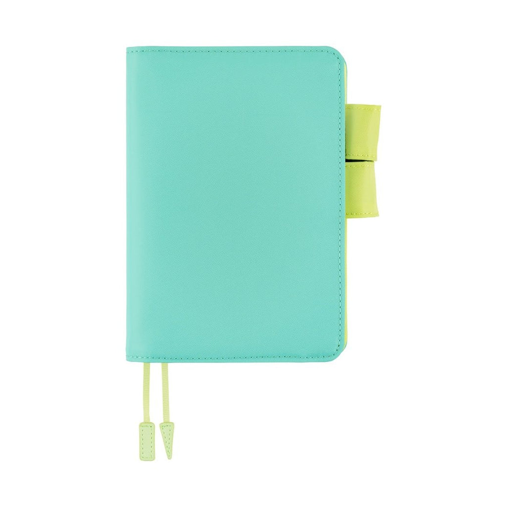 Hobonichi Techo A6 Original Planner Cover - Colors: Aqua Lime