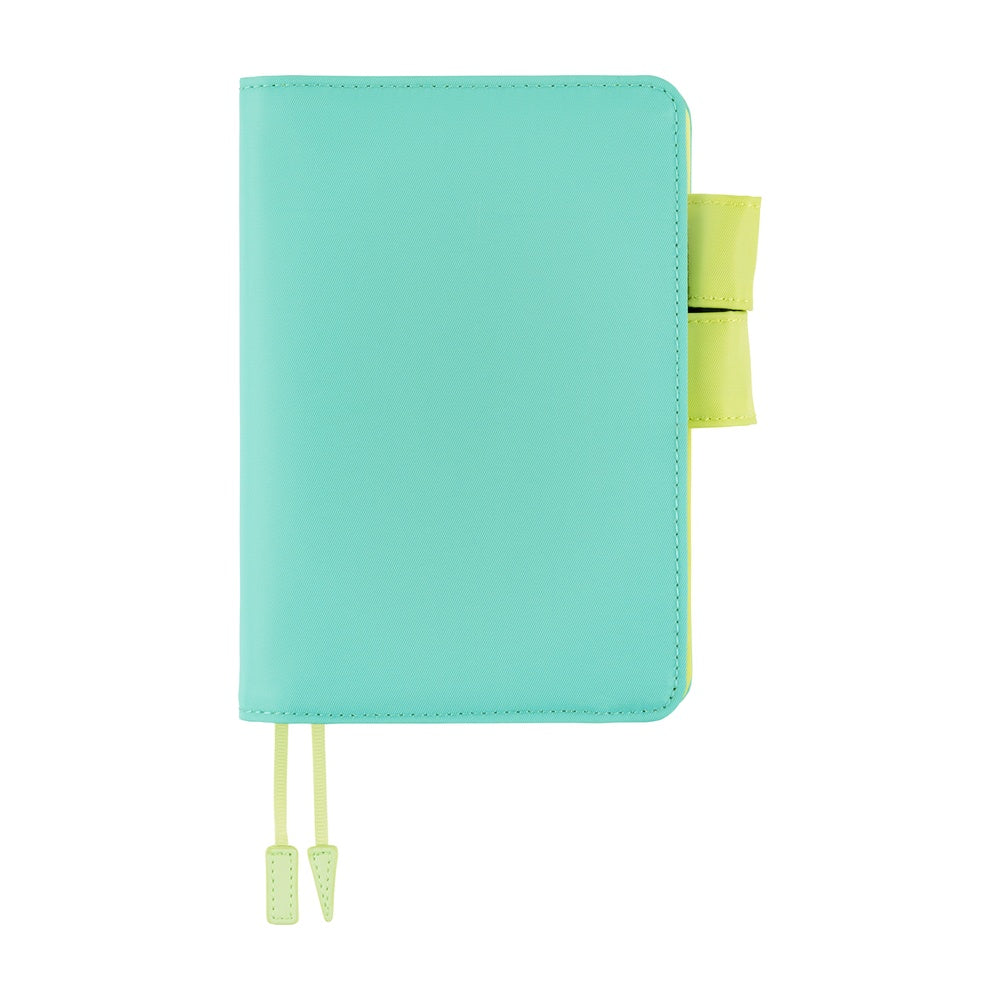 Hobonichi Techo A6 Original Planner Cover - Colors: Aqua Lime