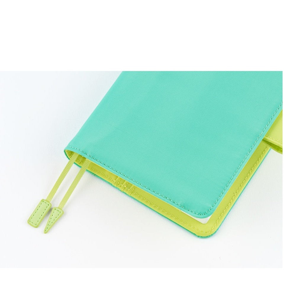 Hobonichi Techo A6 Original Planner Cover - Colors: Aqua Lime
