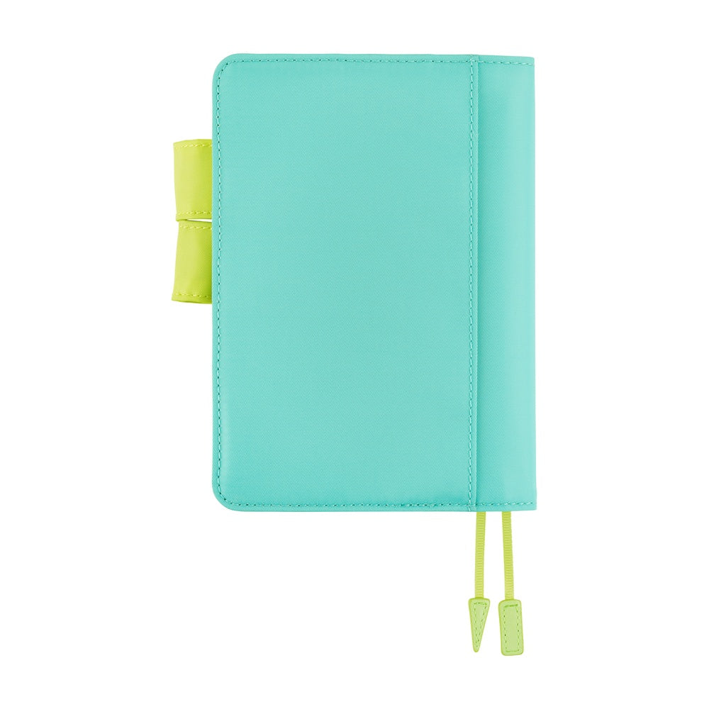 Hobonichi Techo A6 Original Planner Cover - Colors: Aqua Lime