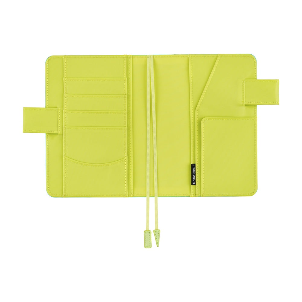 Hobonichi Techo A6 Original Planner Cover - Colors: Aqua Lime