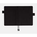 Hobonichi Techo A6 Original Planner Cover - Colours - Black x Clear Blue