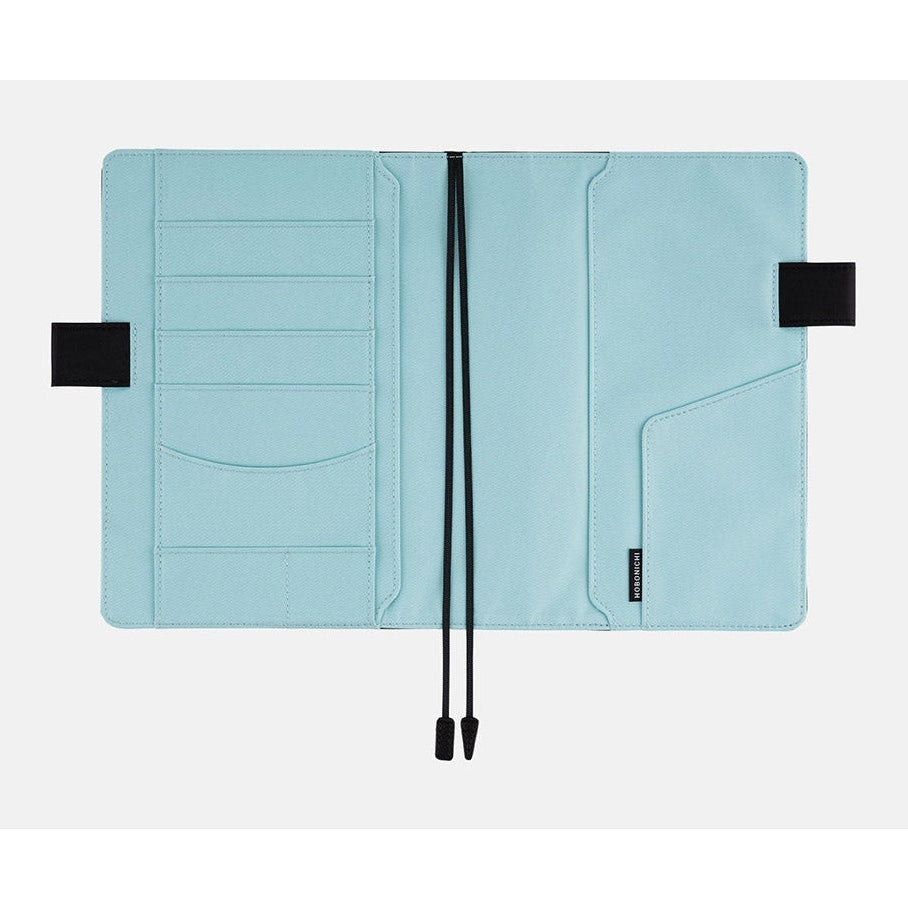 Hobonichi Techo A6 Original Planner Cover - Colours - Black x Clear Blue