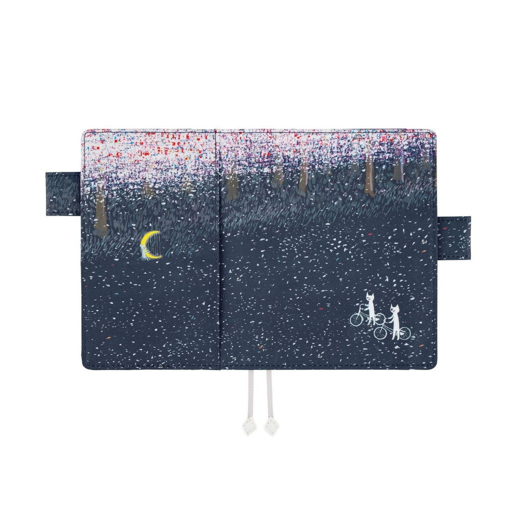 Hobonichi Techo A6 Original Planner Cover - Hiroko Kubota: The Tone of Illuminated Flowers