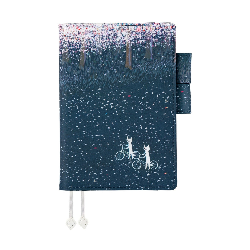 Hobonichi Techo A6 Original Planner Cover - Hiroko Kubota: The Tone of Illuminated Flowers