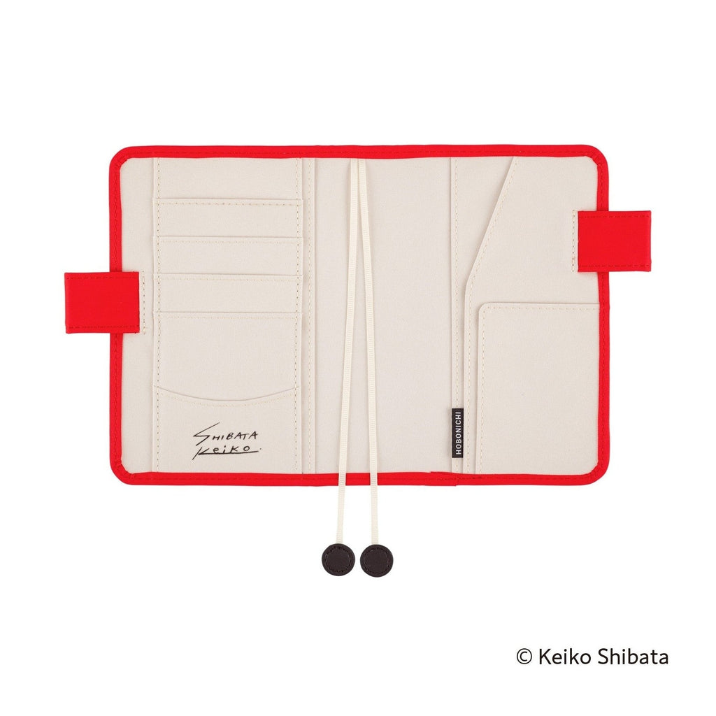 Hobonichi Techo A6 Original Planner Cover - Keiko Shibata: Bus management by Mr. and Mrs. Inoue