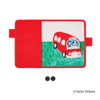 Hobonichi Techo A6 Original Planner Cover - Keiko Shibata: Bus management by Mr. and Mrs. Inoue