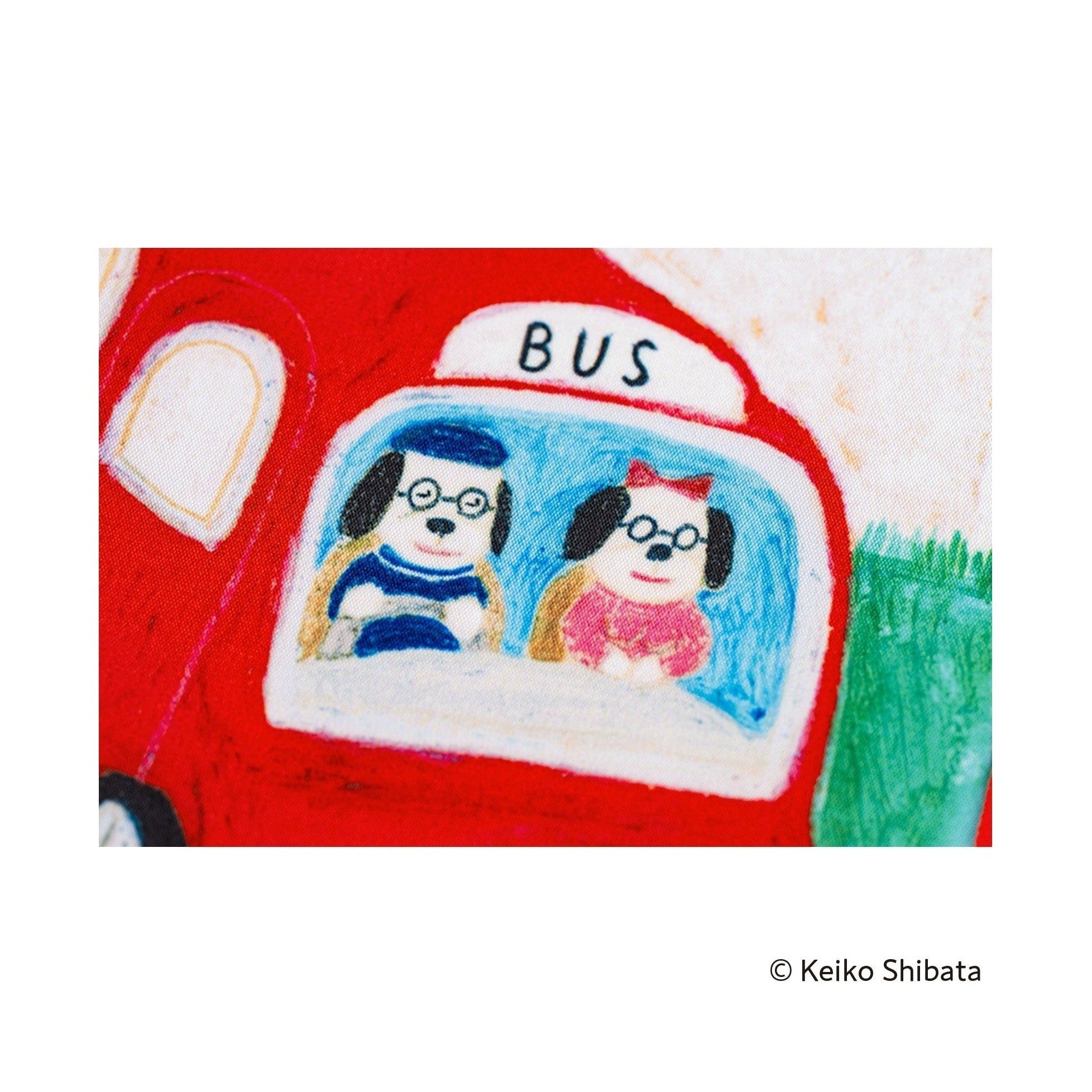 Hobonichi Techo A6 Original Planner Cover - Keiko Shibata: Bus management by Mr. and Mrs. Inoue