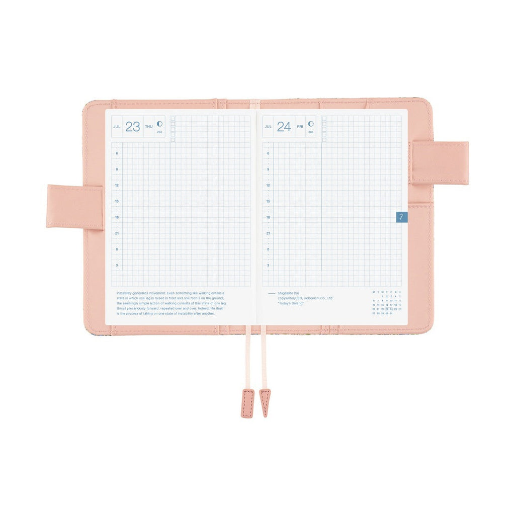 Hobonichi Techo A6 Original Planner Cover - Liberty Fabrics: Sasha Kiora