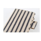 Hobonichi Techo A6 Original Planner Cover - Lined Fabric: Herringbone Ivory x Black