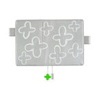 Hobonichi Techo A6 Original Planner Cover - Makoto Matsubayashi: Silver Flowers