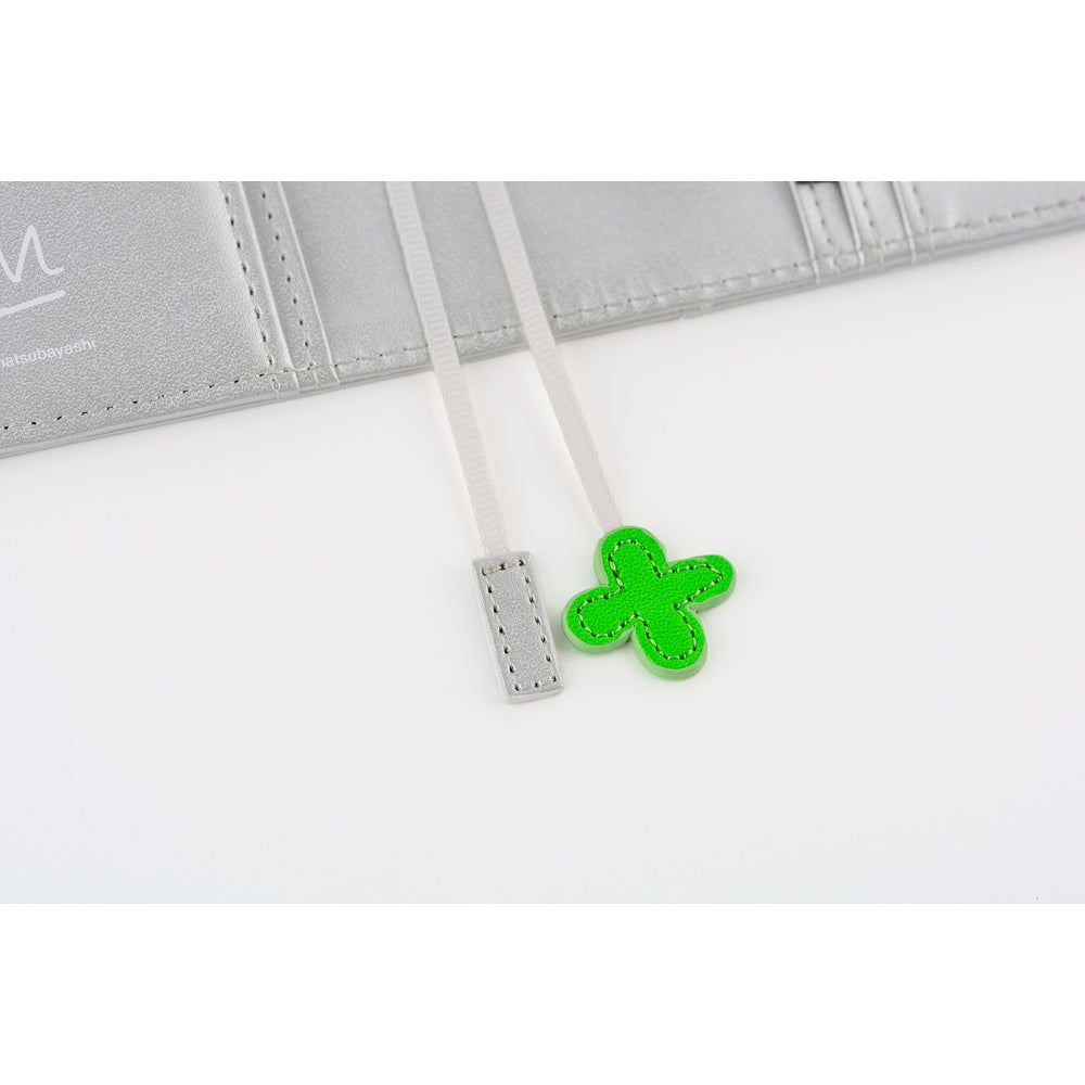 Hobonichi Techo A6 Original Planner Cover - Makoto Matsubayashi: Silver Flowers