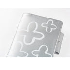Hobonichi Techo A6 Original Planner Cover - Makoto Matsubayashi: Silver Flowers