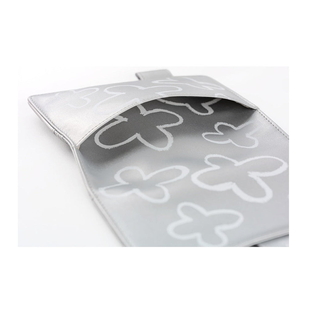 Hobonichi Techo A6 Original Planner Cover - Makoto Matsubayashi: Silver Flowers