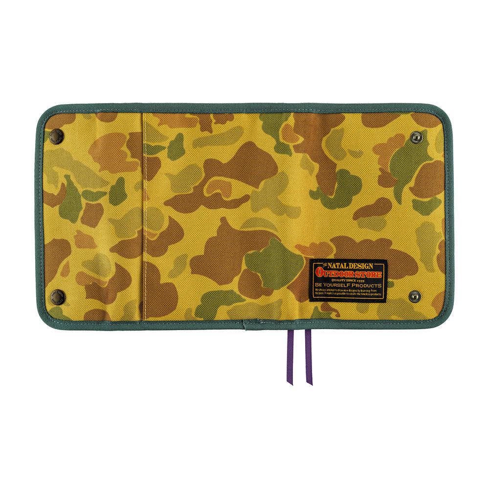 Hobonichi Techo A6 Original Planner Cover - Natal Design: Hello New Day! (Camo)
