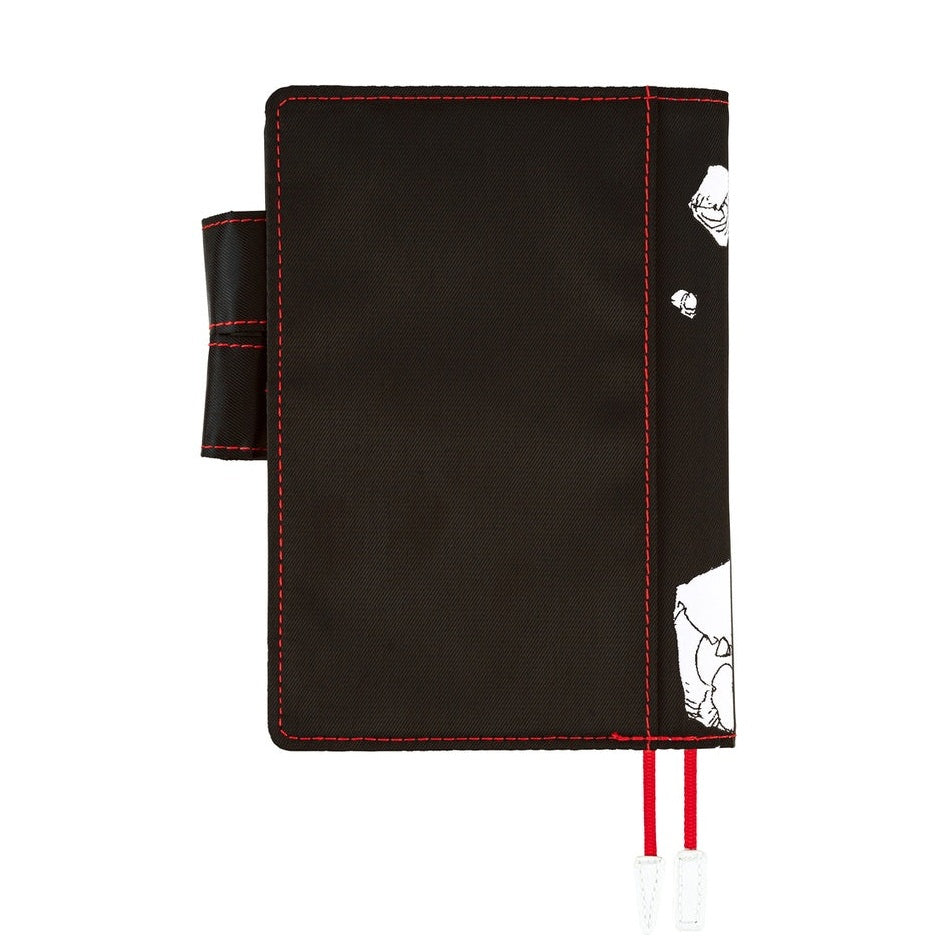 Hobonichi Techo A6 Original Planner Cover - ONE PIECE magazine: Straw Hat Luffy Black