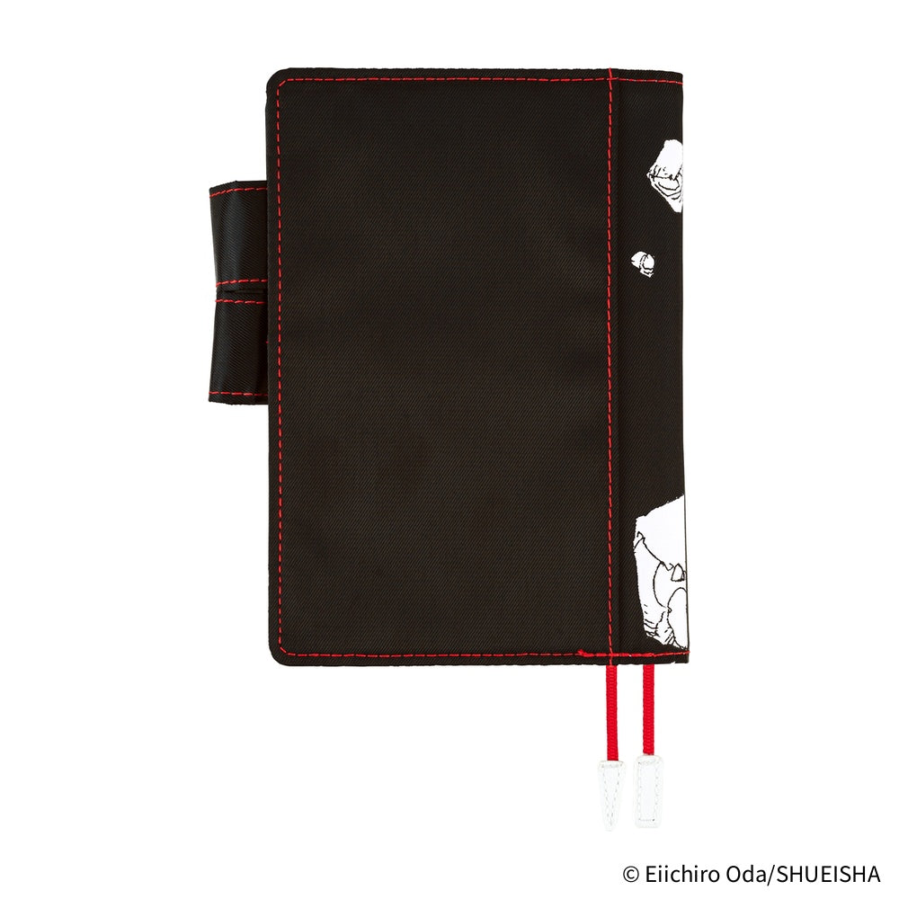 Hobonichi Techo A6 Original Planner Cover - ONE PIECE magazine: Straw Hat Luffy Black