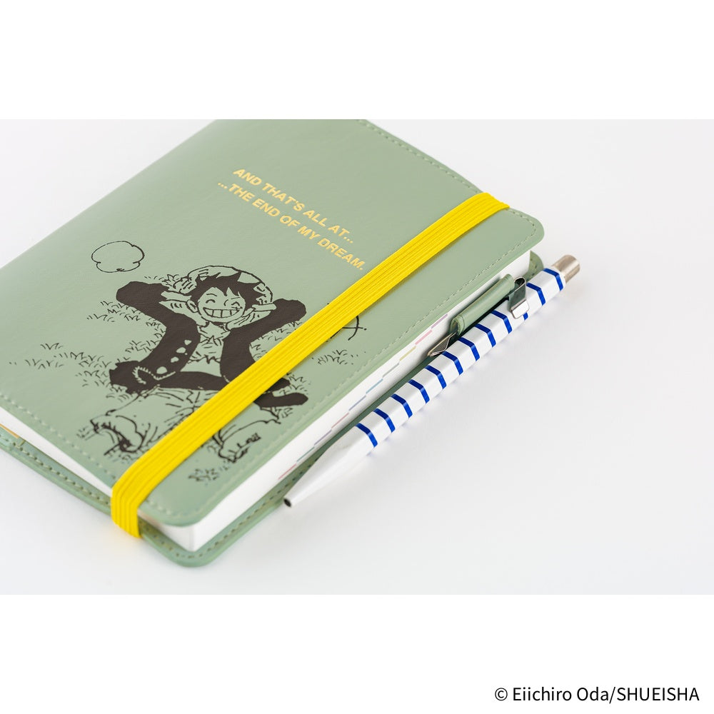 Hobonichi Techo A6 Original Planner Cover - ONE PIECE magazine: End of Luffy’s Dream Mint Green